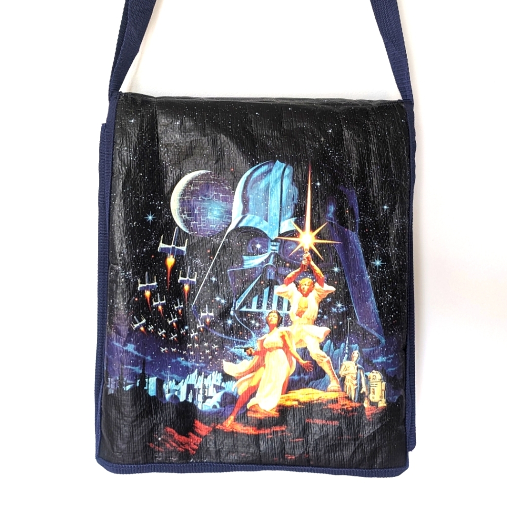 Star Wars A New Hope Recycled Messenger Tote Bag by Vandor